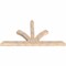 Ekena Millwork Richland Smooth Timber Gable Bracket, Douglas Fir, 96"W x 52"H x 5 1/2"D x 5 1/2"F, 13/12 Pitch GBW096X52X0606RIC00SDF - alternate 5